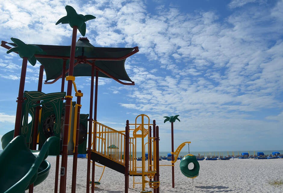 playground on the beach