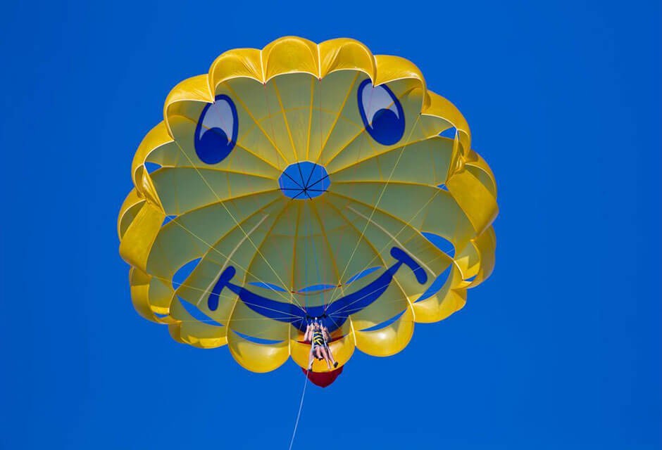 parasailing