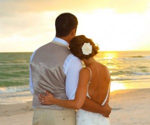 Sirata bride and groom on the beach 3