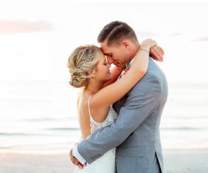 Wedding couple at Sirata Beach Resort in St Pete Beach