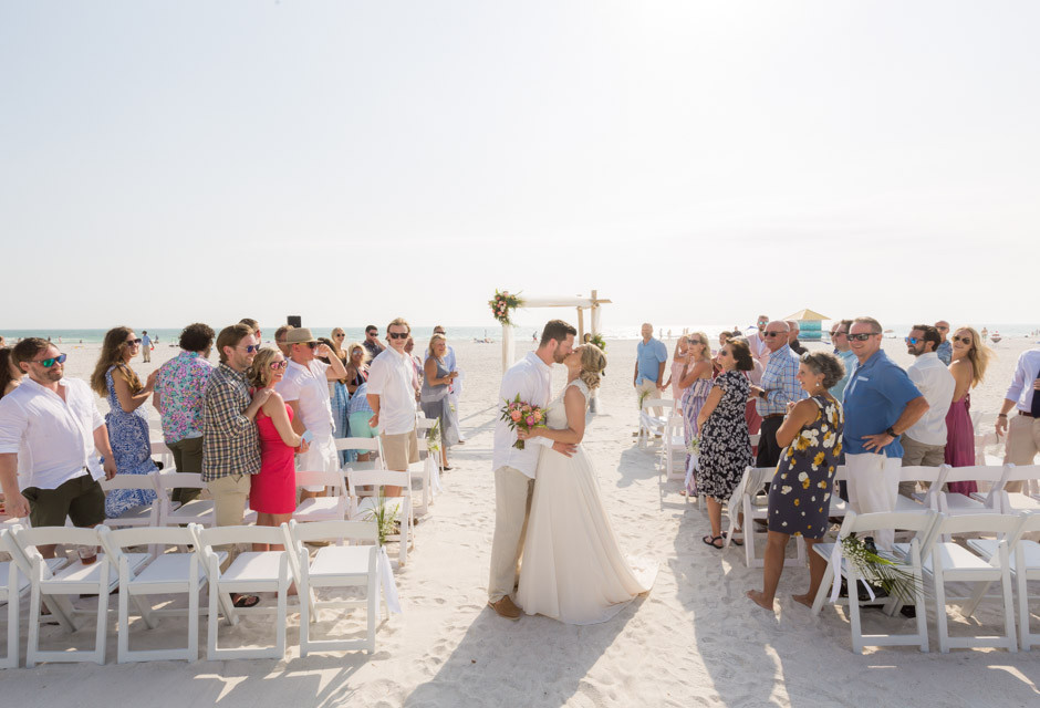 Wedding couple at Sirata Beach Resort in St Pete Beach